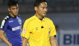 VPF tạm dừng mời trọng tài Trần Văn Lập làm nhiệm vụ sau sự cố quên thẻ, bẻ còi