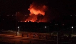 NÓNG: Bị tấn công tên lửa, trời Damascus rực lửa - 1 tổ hợp S-200 Syria mất sức chiến đấu