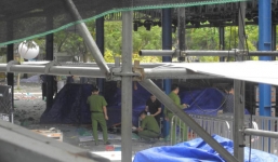 Ảnh, clip: Công an khám nghiệm hiện trường vụ 7 người tử vong tại lễ hội âm nhạc