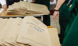 Đề xuất có phách và mã hóa bảo mật thông tin cho bài thi trắc nghiệm THPT quốc gia 2018