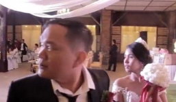 Cặp đôi đang chuẩn bị trao nhẫn thì bão Mangkhut càn qua, ngày vui bỗng chốc thành thảm họa