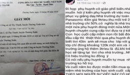 Công an chính thức thông tin vụ mời phụ huynh lên làm việc vì tố trường lạm thu lên Facebook