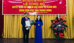 PGS-TS Trần Danh Cường được bổ nhiệm làm giám đốc bệnh viện Phụ sản Trung ương