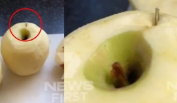 Trái cây Úc điêu đứng, người tiêu dùng hoang mang khi phát hiện một loạt các mặt hàng dâu tây, táo và chuối chứa kim khâu bên trong