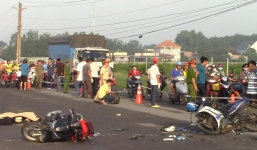 Thầy giáo tử vong thương tâm khi trên đường đến trường