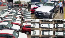 Sau 2 năm phơi nắng ngoài cảng, dàn xe BMW hơn 3 triệu USD trong vụ buôn lậu bị xuống cấp