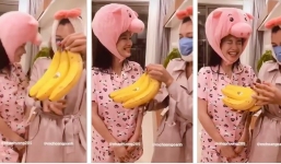 Clip Nhã Phương lộ vòng 2 bất thường trong lễ chia tay độc thân