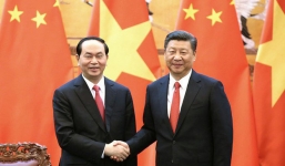 Ông Tập Cận Bình: Chủ tịch nước Trần Đại Quang là nhà lãnh đạo xuất chúng