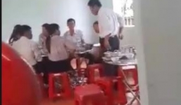 Đắk Lắk: Bí thư, Chủ tịch xã ngang nhiên ăn nhậu tại trụ sở trong giờ làm việc