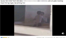 Chủ tịch xã lên tiếng khi bị vu quan hệ bất chính với cô giáo 