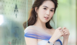 Ngọc Trinh đeo đồng hồ nạm kim cương hơn 1 tỷ đồng, xuất hiện nổi bật như công chúa tại sự kiện