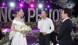 Clip nghệ sĩ Hoài Linh hát tặng đám cưới Trường Giang - Nhã Phương