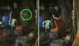 Clip: Chủ quán nước giữ lại đá uống thừa cho khách dùng tiếp