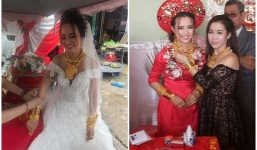Bất ngờ với gia thế của cô dâu 'gánh' 129 cây vàng ở Hậu Giang