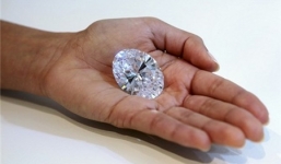 Nữ du khách bất ngờ phát hiện viên kim cương gần 3 cara khi đi chơi công viên