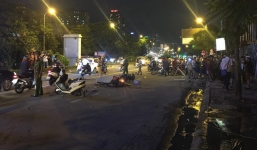 Nạn nhân thoát chết vụ thanh sắt rơi: 'Có vật rơi xuống sau xe, quật mạnh làm tôi ngã'