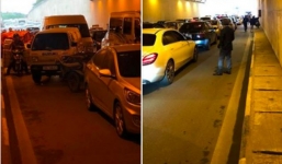 Đưa vợ đi đẻ gặp cảnh tắc đường bèn lên mạng nhờ giải cứu, nhưng dân mạng lại nhiệt tình đặt giúp cả tên con khiến nhiều người cười ngất