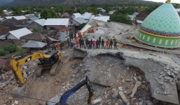 Việt Nam điện thăm hỏi về thảm họa động đất và sóng thần tại Indonesia