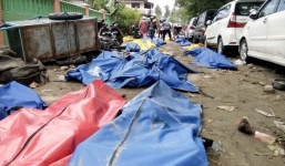 Số người chết trong vụ thảm họa động đất - sóng thần ở Indonesia lên tới 832 người