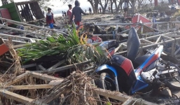 Hàng trăm tù nhân vượt ngục sau thiên tai ở Indonesia