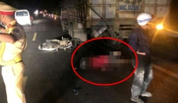 Nam thanh niên chạy xe tốc độ 'bàn thờ', tông đuôi xe tải đỗ bên đường tử vong tại chỗ