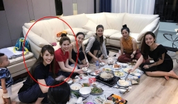 Quế Vân và vợ Việt Anh bất ngờ chơi cùng một hội bạn thân sau ồn ào đá xéo nhau trên mạng xã hội