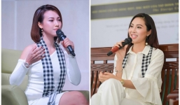 Á hậu Hoàng Oanh, Hoa khôi Diệu Ngọc hút ánh nhìn tại sự kiện