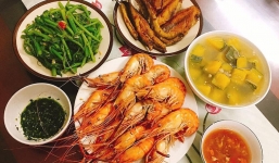 Chi 7 triệu/tháng tiền chợ cho nhà 4 người, mẹ đảm Sài Gòn ngày nào cũng nấu cơm nhà thịnh soạn, bố mẹ chồng mê tít