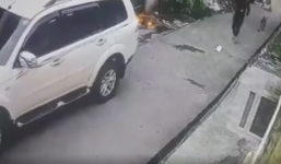 Clip: Bé gái 8 tuổi đối đầu toán cướp, giằng lại tiền cho bố mẹ