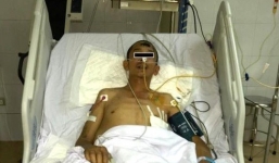 Cứu sống người đàn ông rơi tự do cùng vật liệu từ tầng 5