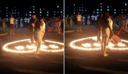 Đang tỏ tình với bạn gái mới, chàng trai bị bạn gái cũ chạy đến 'bóc phốt'