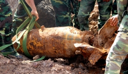 Phát hiện quả bom khủng 220kg trong khuôn viên doanh nghiệp ở Tây Ninh