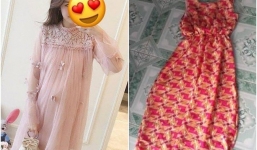 Cảnh báo hội chị em khi mua váy bầu xinh xắn phải nhận về 'giẻ lau', mẹ trẻ tá hỏa bởi sự thật phía sau