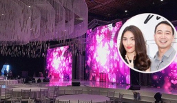 Độc quyền: Hé lộ những hình ảnh đầu tiên về không gian tiệc cưới lộng lẫy của Lan Khuê - John Tuấn Nguyễn