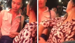 Bắt được chồng dẫn bồ vào nhà nghỉ, vợ thẳng tay tát bốp vào mặt chồng quát lớn: ''Chọn con nào? Chọn bồ hay chọn vợ?''