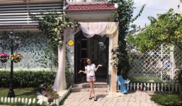 Cận cảnh cuộc sống xa hoa của Vy Oanh trong biệt thư triệu đô