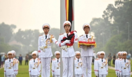 Lễ thượng cờ rủ quốc tang cố Tổng Bí thư Đỗ Mười