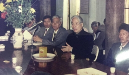 Những hình ảnh in dấu cố Tổng Bí thư Đỗ Mười tại quê nhà Đông Mỹ