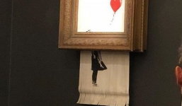 Chuyện lạ: Tác phẩm nghệ thuật trị giá 1,1 triệu USD đã tự hủy ngay sau phiên đấu giá