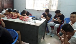 25 dân chơi phê thuốc trong quán karaoke ở Đà Nẵng