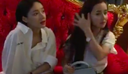 Sau tuần trăng mật tại Hàn Quốc, Nhã Phương tiếp tục lộ vòng 2 ngày càng lớn khi đi hát karaoke với ông xã Trường Giang