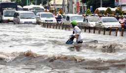 Đỉnh triều cường ở Sài Gòn vượt mức báo động 3 từ ngày 9 đến 11/10