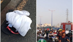 Thuê GrabBike lên giữa cầu Sài Gòn, người phụ nữ bỏ lại điện thoại nhảy sông tự tử