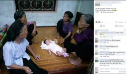 Khoảnh khắc các bô lão quây quần bàn luận sôi nổi để đặt tên cho cháu gái và sự thật phía sau khiến nhiều người bật cười