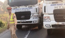 Thông tin mới vụ 14 xe tải dàn hàng ngang, tài xế tấn công CSGT