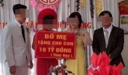 Cô dâu chú rể đã nhận 10 tỷ đồng quà cưới của bố mẹ