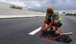 Mặc quần đùi, đi dép tổ ong, dùng đục vá cao tốc 34 nghìn tỷ: Bộ GTVT nói gì?