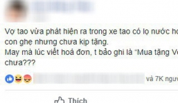 Mua nước hoa tặng bồ nhí bị vợ phát hiện, anh chồng vẫn 'bình an vô sự' vì trò lừa cao tay này