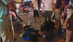 Nhân chứng kể lại giây phút kinh hoàng cô gái bị ô tô vượt đèn đỏ đâm