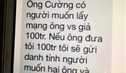 Chánh văn phòng Đoàn Đại biểu Quốc hội bị đe dọa tính mạng, tống tiền